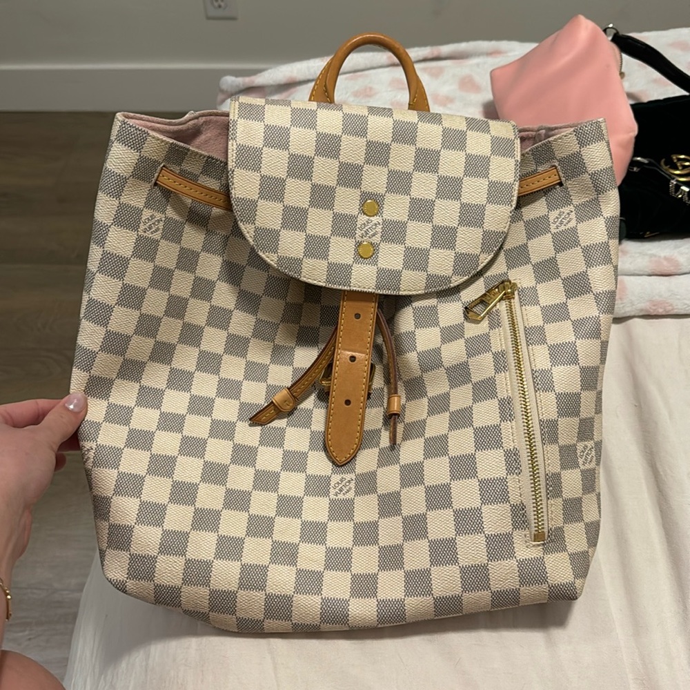 Louis Vuitton Sperone Damier Azur backpack